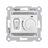SEDNA Терморегулятор в рамку для теплых полов (белый)