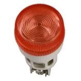 ENR-22 Лампа сигнальная d22 мм красный неон 230В цилиндр